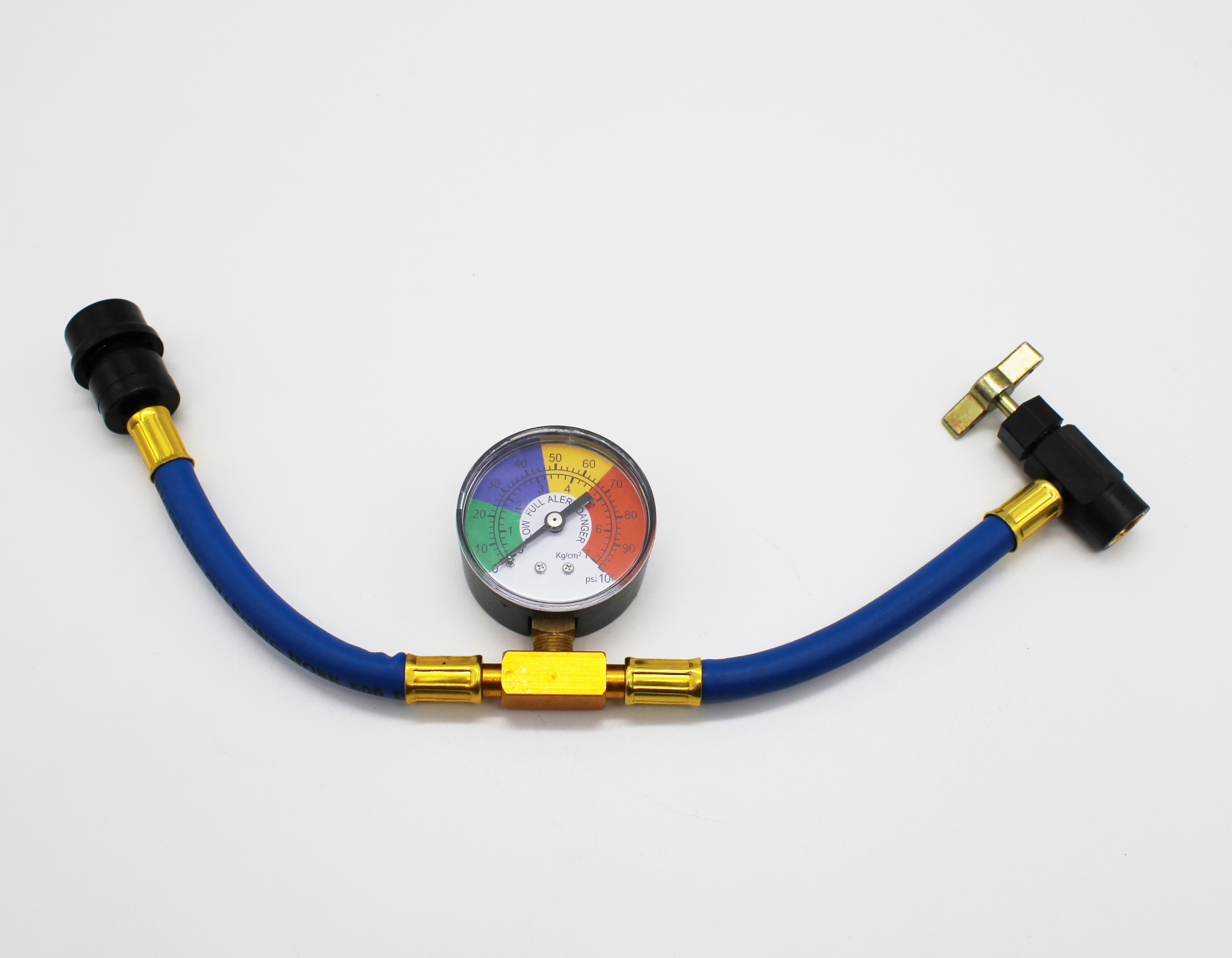 Шланг для заправки автокондиционера c манометром FC-PL802G50