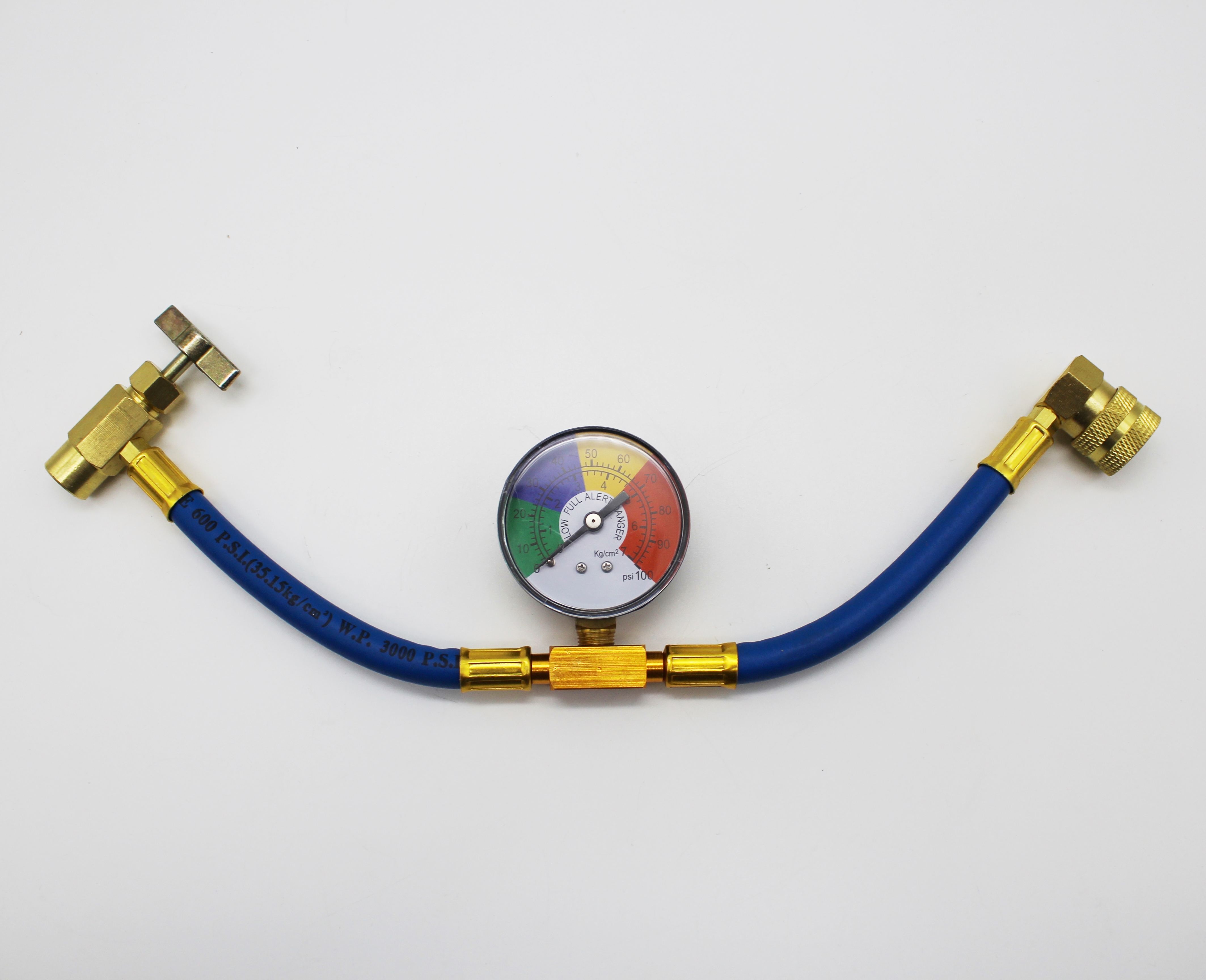 Шланг для заправки автокондиционера c манометром FC-BR801G50