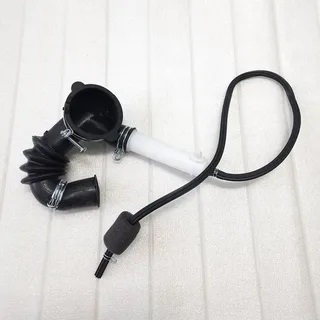  12638100003101 Патрубок стиральной машины от бака к насосу Midea 12638100003101