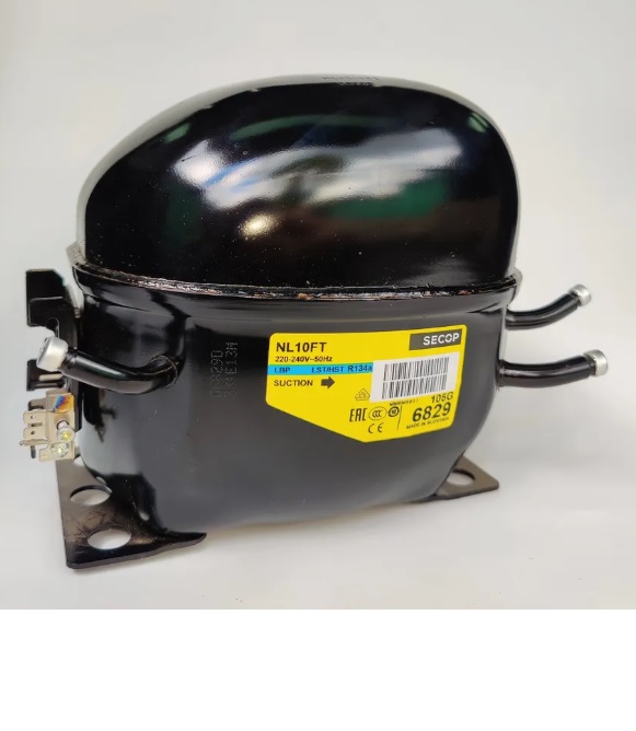 NL10FT Компрессор холодильника Secop NL10FT R-134 284w/-23.3°C в упаковке Словакия