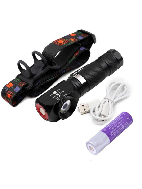 Фонарик SL-181 1л MX-182-T6 2 в 1