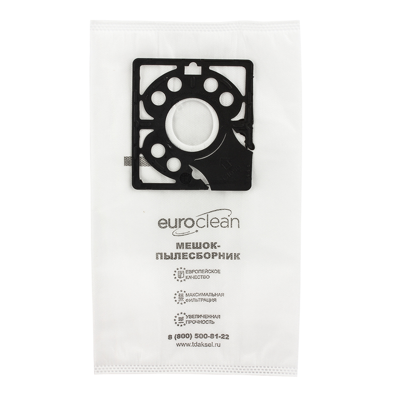 Мешки-пылесборники Euroclean синтетические для пылесоса, 4 шт. E-03/4