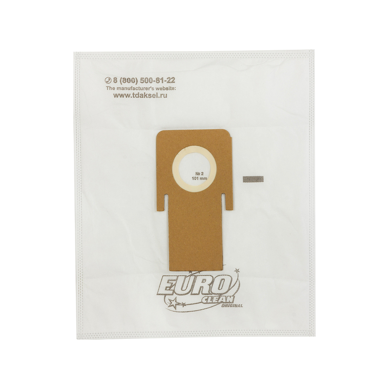  Мешки-пылесборники Euroclean синтетические для пылесоса, 4 шт, E-09/4