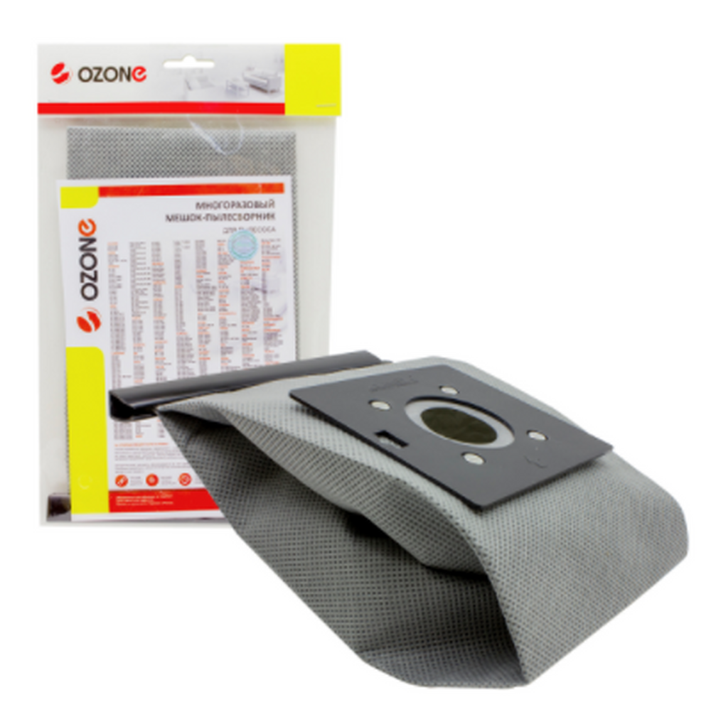 Мешок-пылесборник Ozone многоразовый для пылесосаля пылесоса, MX-24 