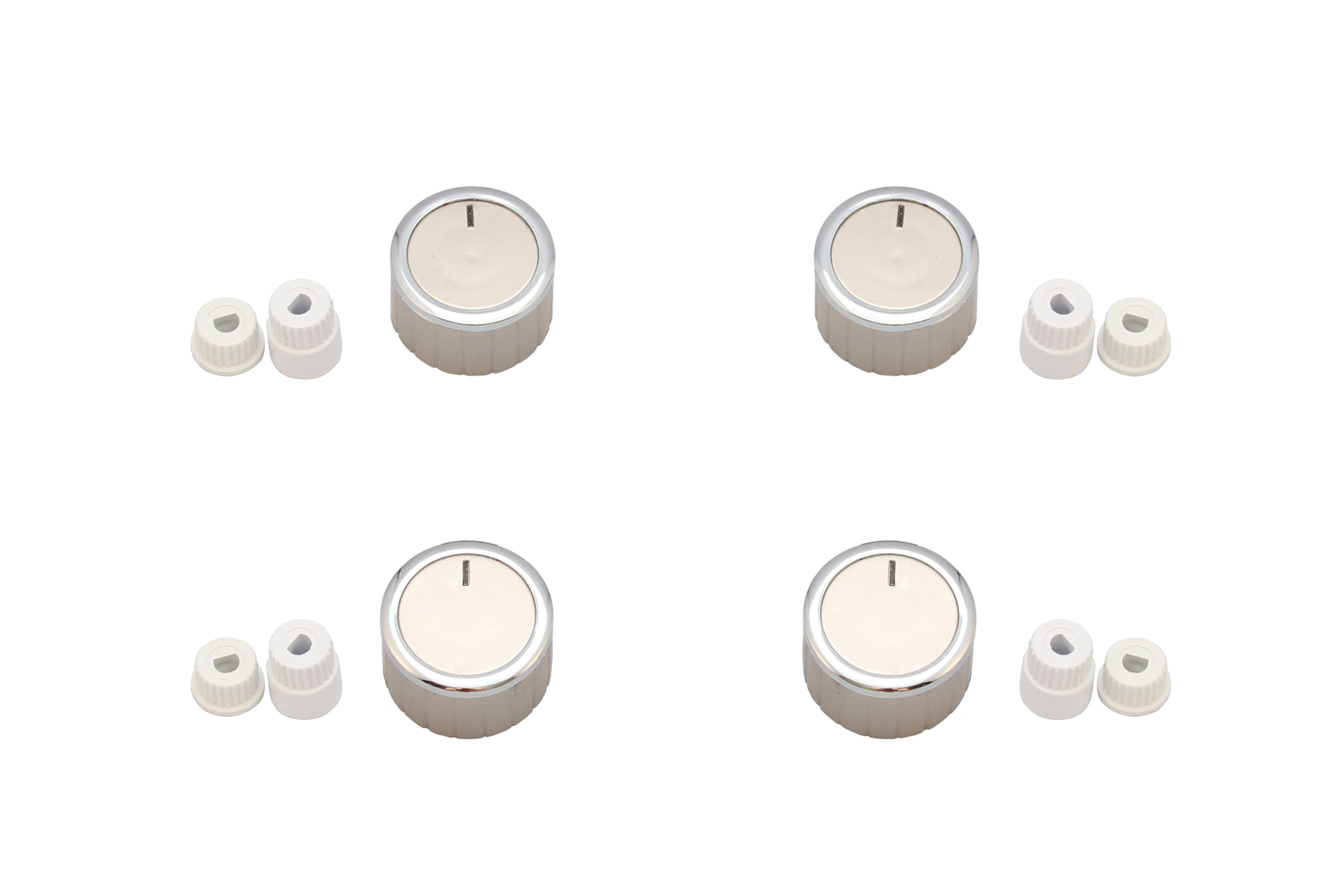 Универсальные ручки плиты/духовки Серебристые