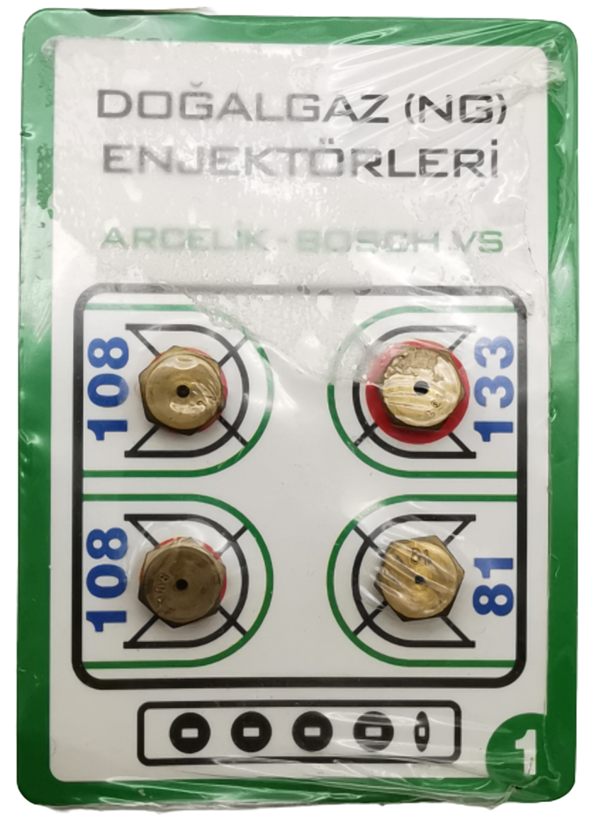 Форсунки 10мм под природный газ Beko