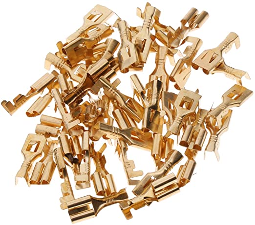 Клемма плоская гнездо - мама (DJ622-6.3B) 1000 шт. T626