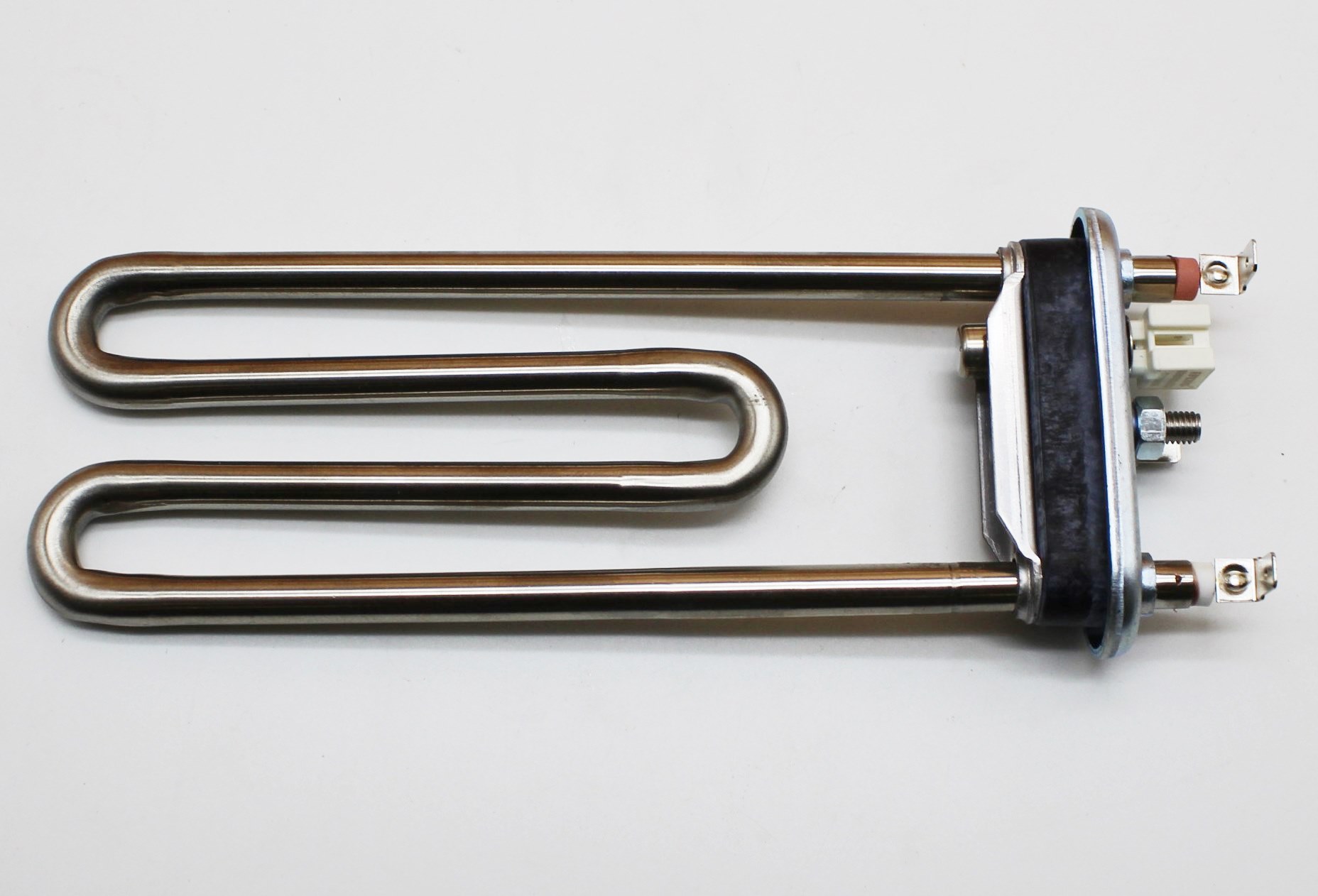 Тэн (нагревательный элемент) для стиральной машины Samsung с термодатчиком 1900W (прям.с отв.L