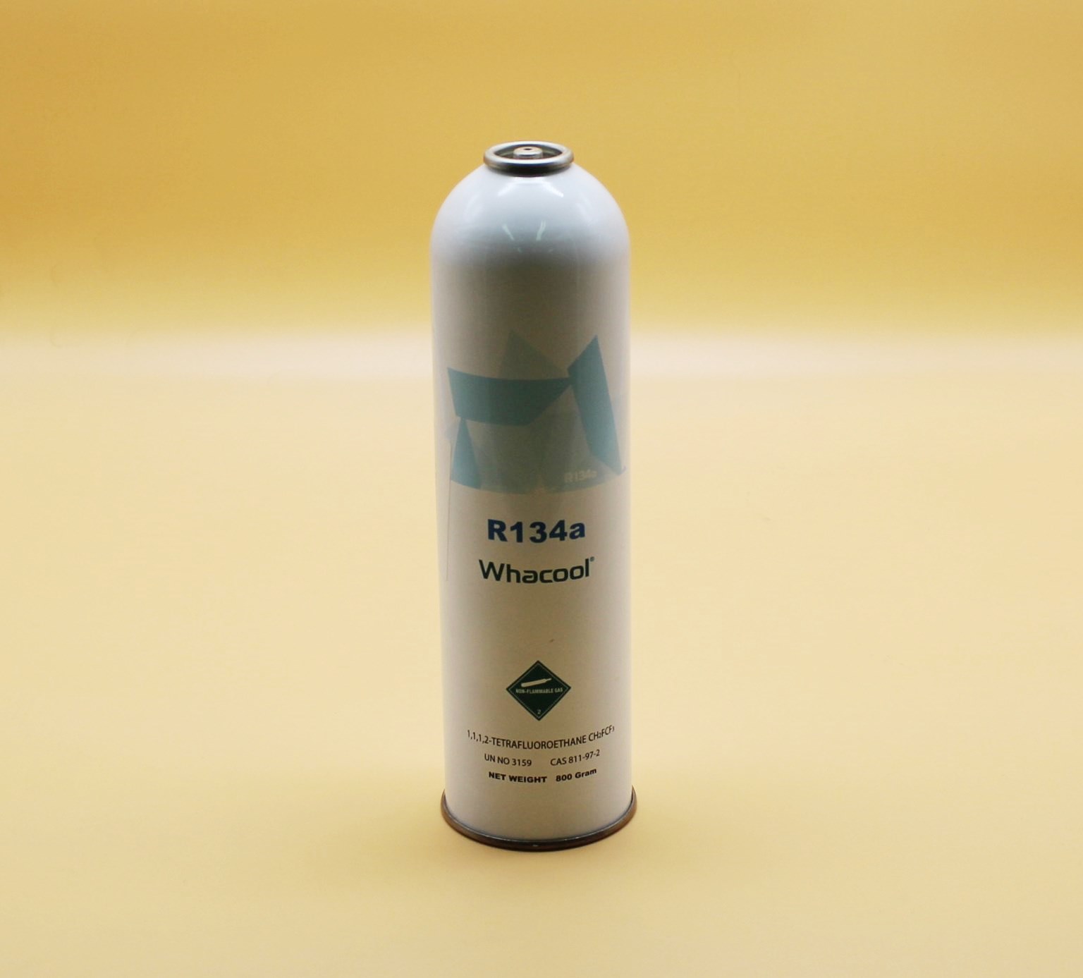 Фреон R134 ниппель (под проколку) вес нетто 1кг GAS001RF