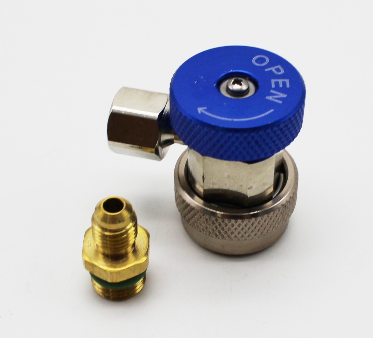 Вентиль быстросъемный 1/4 SAE углов. QC - LA код: INS001HO