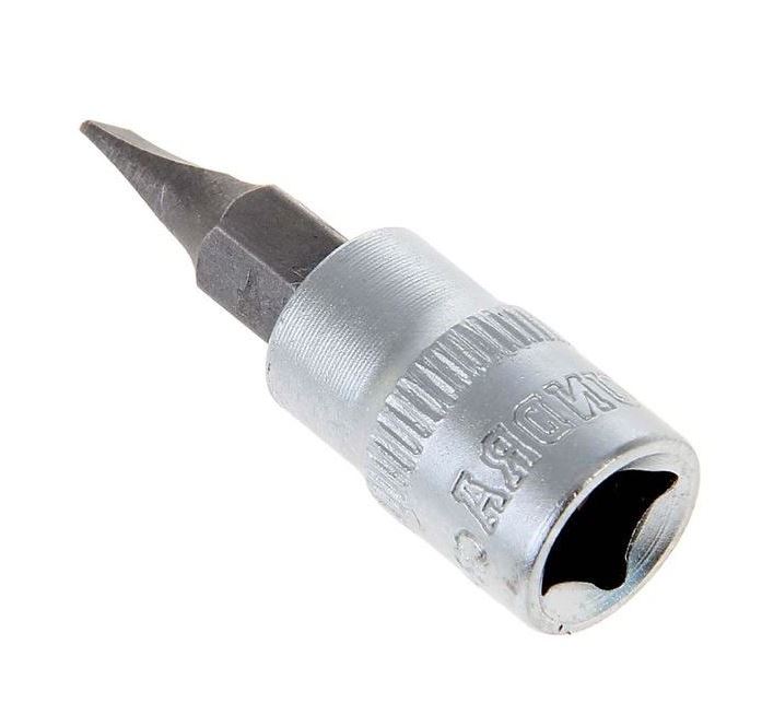  INS009UN Головка с битой TUNDRA premium, под квадрат 1/4