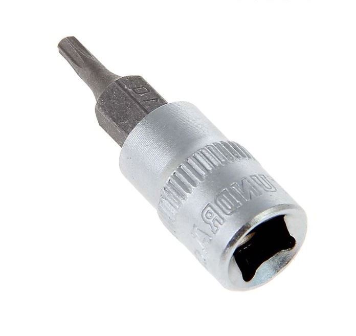  INS012UN Головка с битой TUNDRA premium, под квадрат 1/4