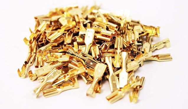 Клемма плоская гнездо - мама 25 шт. T5789 DJ622-D6.3A