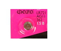 Батарейка AG-11 LR721, 362, AG11 Код: T234