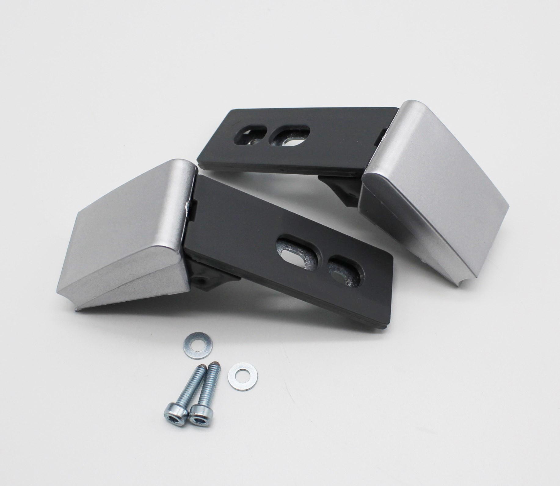 Ремкомплект крепл.Ручки LIEBHERR компл.2шт, (серебро), 9590178, DHF200LB, 9590124, 9590128, 9590174, 9590170, 9590190, WL511