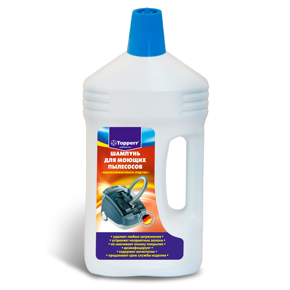 Topperr Шампунь для моющих пылесосов, 1000 мл