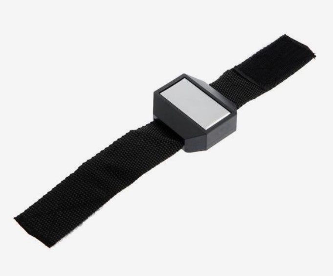 Магнитный браслет TUNDRA, застежка на липучке, 50 х 25 мм