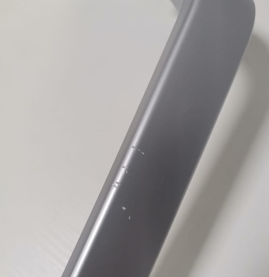  Y00369552 Ручка двери холодильника Bosch 00431760, 00490069, 00488920 (УЦЕНКА ЦАРАПИНЫ)