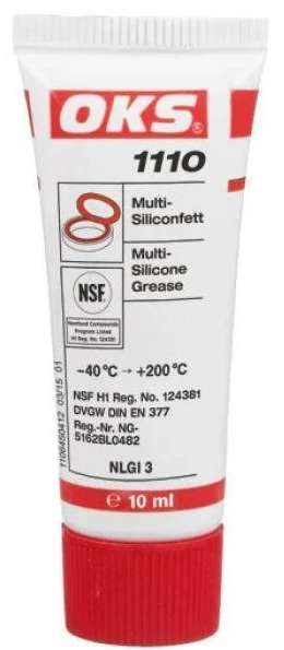 Пищевая мульти-силиконовая смазка для кофемашин, 10 гр, OKS1110-10