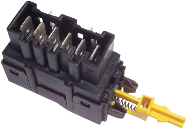 Кнопка вкл/выкл СМА ELECTROLUX, ZANUSSI, AEG (6+2конт). SWT304ZN