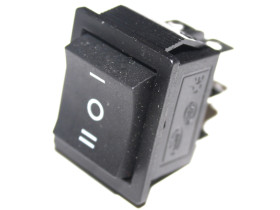 KN038 Кнопка универсальная 6 контактная 15A
