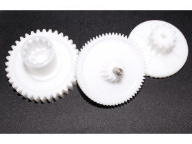 Комплект шестеренок для мясорубок Ротор RT003 D65/25+74.5/26+68/25 L34/9+45/16+50/13