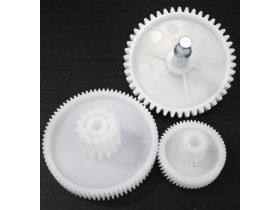 Блок шестеренок Vitek/Scarlett D80/28.5+45/17.5+80/12 L36.5/25+34/12+80/15 VS006