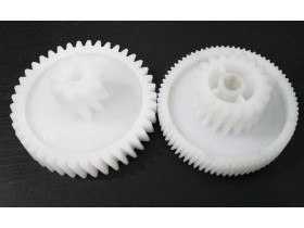 Блок шестеренок Vitek/Scarlett/Zelmer/Philips D62.5/32+66/23 L28/11+33/13.5 VS009 (ZL011)