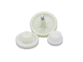 Блок шестеренок для мясорубки Vitek/Scarlett D82/8+66/29+45/33 L81/17+36/14+35/12