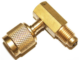 Переходник для Фреона с R410 на R22 угловой Value