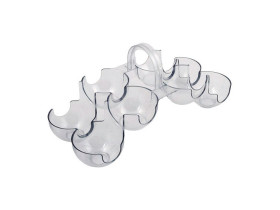 Вкладыш для 8 яиц Атлант прозрачный 20,0х9,3х11,5 см, 331603107201