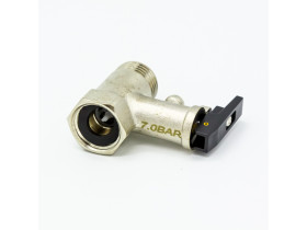 Клапан предохранительный для водонагревателей 1/2  7 бар 100507