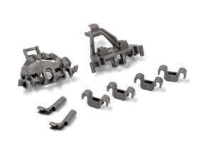 Комплект зажимов для корзины ПММ Bosch, Siemens, 428344