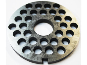 Решетка промышленной мясорубки №3 МИМ-300 с буртом 010054