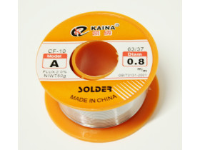 T343 Припой-катушка KAINA CF-10 - 0.8mm 183C 50гр