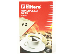 Одноразовые бумажные фильтры для кофе 80 шт. 2/80