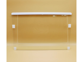 Стеклополка для холодильника Атлант с 1 штапиком (520*340мм) 371320307100 зам. 371320307200, 401320307100, 301110306200