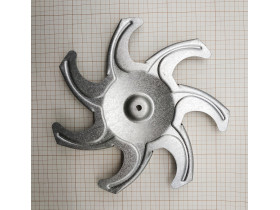 Крыльчатка вентилятора для духовки Beko. Диаметр: 180мм 217440103