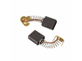 Комплект из двух угольных щеток для электроинструмента MAKITA (пружина, пятак-уши) SDM-28035