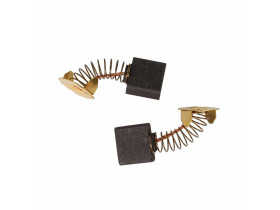 Комплект из двух угольных щеток для электроинструмента MAKITA (пружина, пятак-уши) SDM-28036