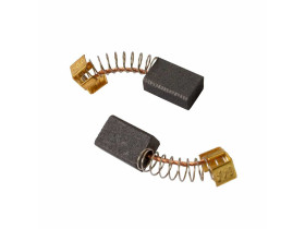 Комплект из двух угольных щеток для электроинструмента MAKITA (пружина, пятак-уши) SDM-28044