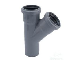Тройник канализационный 50x50x45гр ISL003ARM