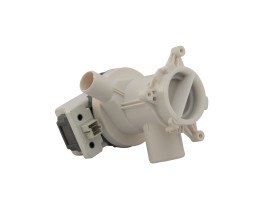 Сливной насос (помпа) в сборе с улиткой, 3 винта, 40w  9010547 зам:2840940200, 2863201400, 2880401800, 9014677