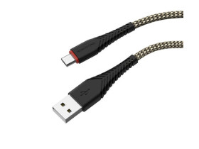 Шнур MICRO BOROFONE BX25 1м. 2,4А.