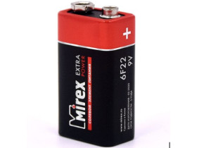 Батарейка солевая Mirex крона 9V