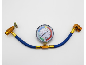 Шланг для заправки автокондиционера c манометром FC-AL801G70