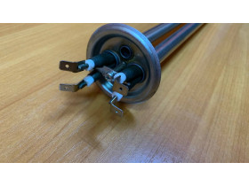  3400632 Фланец с сухими ТЭНами для водонагревателя 2000 Вт, Ø64мм, L480мм, М4, под разъем