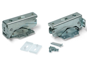 DHF205WH ! Петли двери встроенного хол-ка (коплект 2шт.) 'SKL', зам. WHIRLPL- C00312450, C00636779, 481231018626