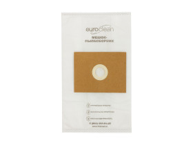 Универсальные мешки-пылесборники Euroclean для пылесоса, фланец 100х130, диаметр отверстия,EUN-01/4 