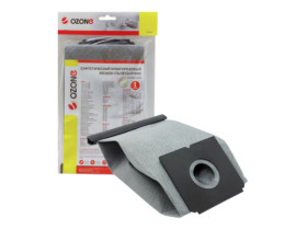 Мешок-пылесборник Ozone многоразовый для пылесоса, MX-01 